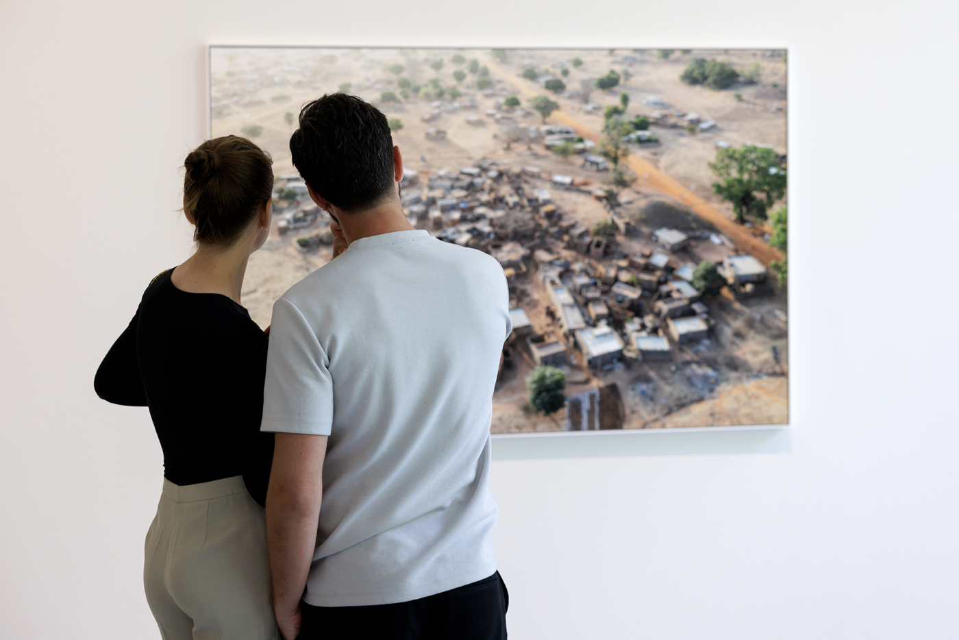 Tentoonstelling Iwan Baan - Momentum of Light. Foto Aad Hoogendoorn